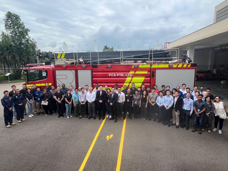 PCS - Jurong Island Vision Zero Cluster Learning Journey on Emergency Management